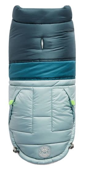 GF Pet Retro Puffer Light Blue