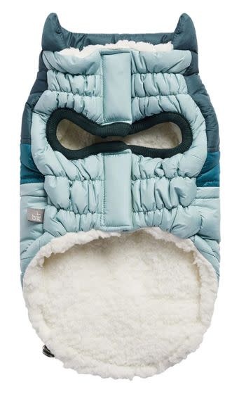 GF Pet Retro Puffer Light Blue
