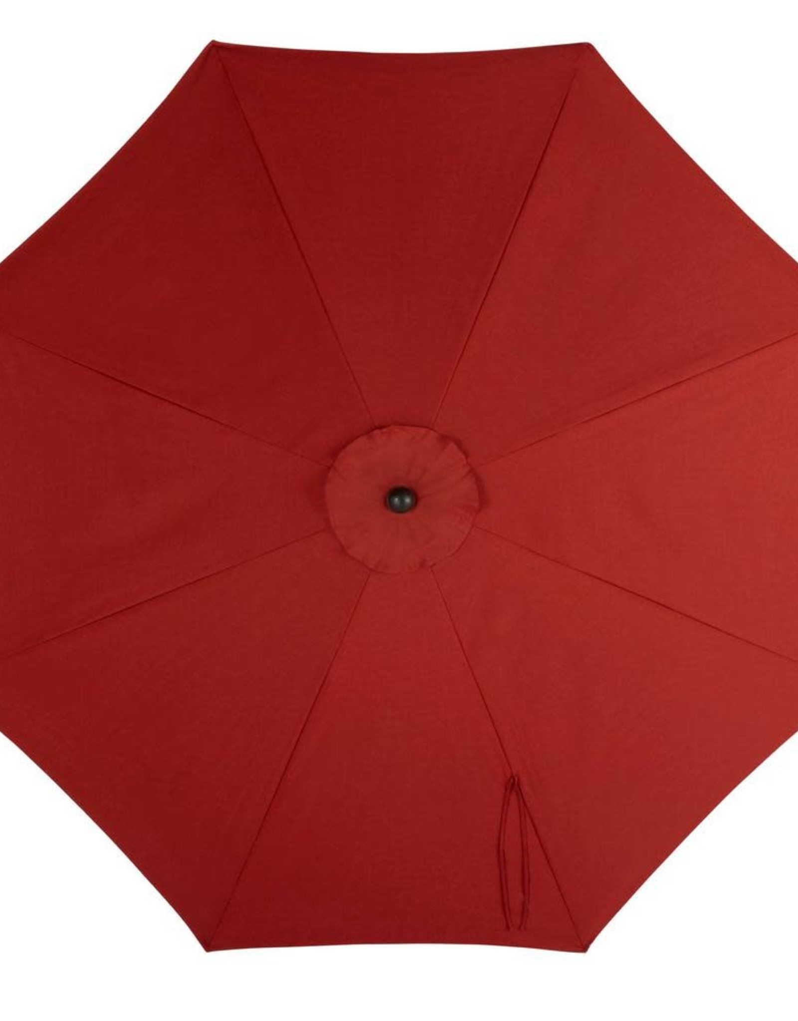 10 Ft Aluminum Auto Tilt Market Outdoor Patio Umbrella In Chili Red Low Tide Liquidation