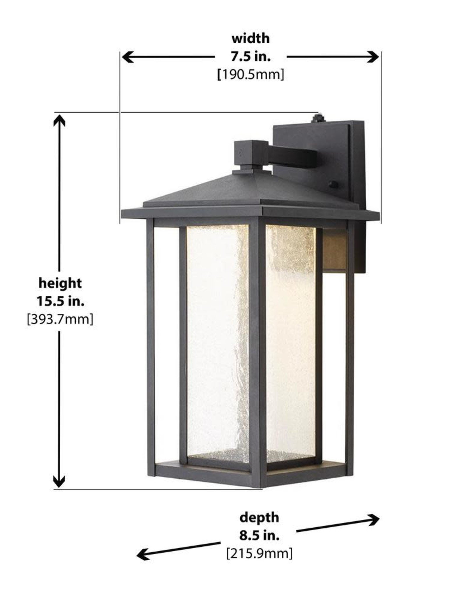 home decorators collection outdoor lighting on Black Outdoor Seeded Glass Dusk To Dawn Wall Lantern Sconce Low Tide Liquidation