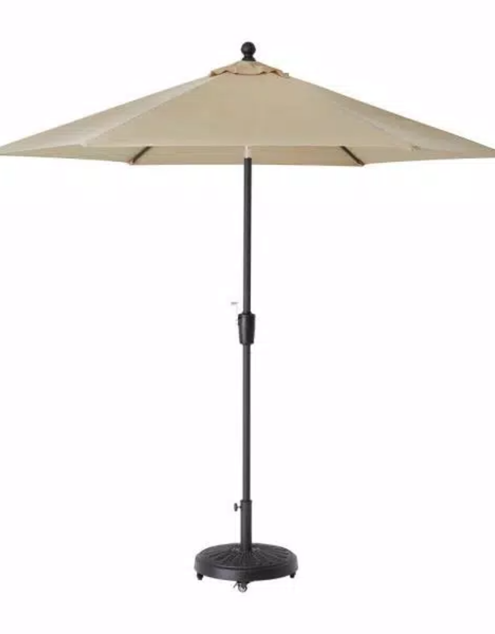 home decorators collection outdoor lighting on 9 Ft Aluminum Market Auto Tilt Patio Umbrella In Sand Low Tide Liquidation