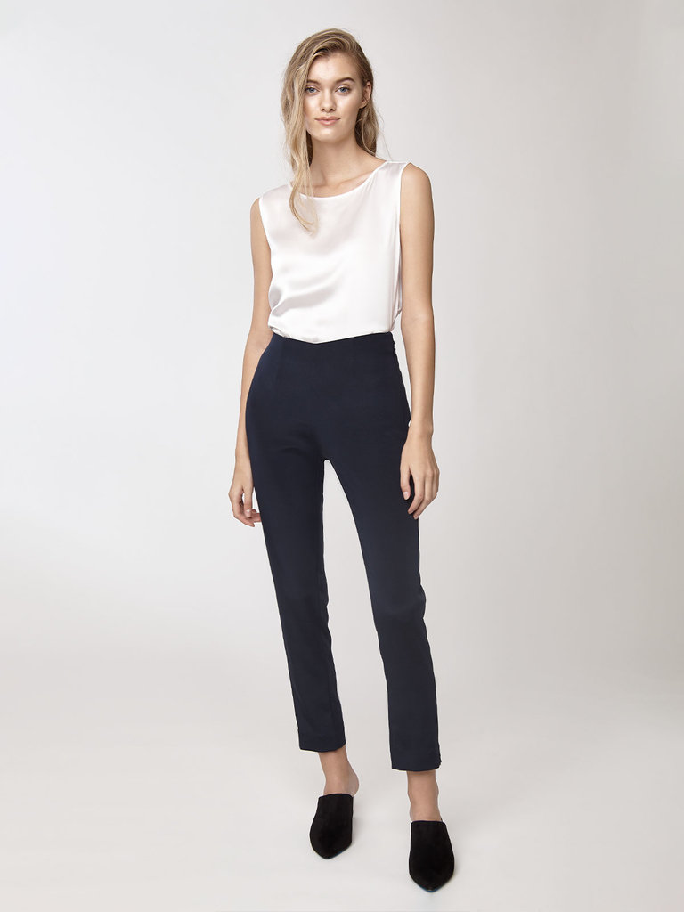 stretch cigarette pants