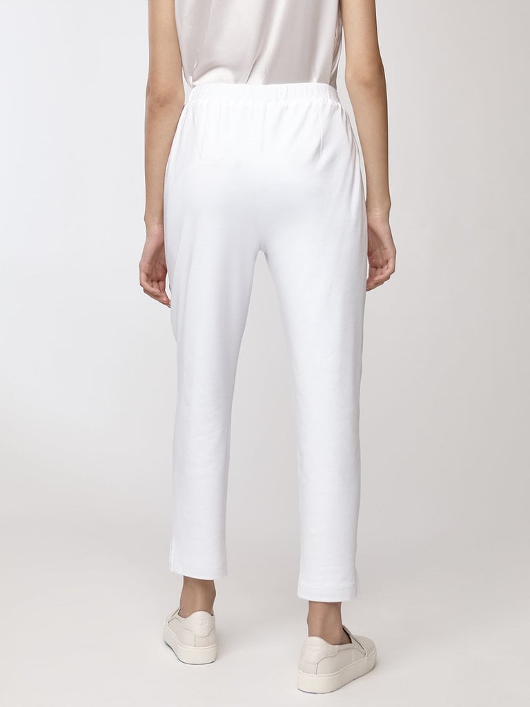 Emma Cotton Jersey Tapered Ankle Pant