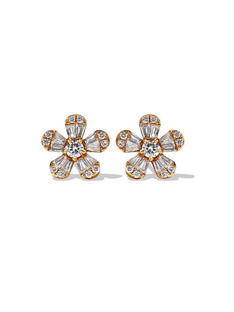 Flora Collection Bloom Stud Earrings
