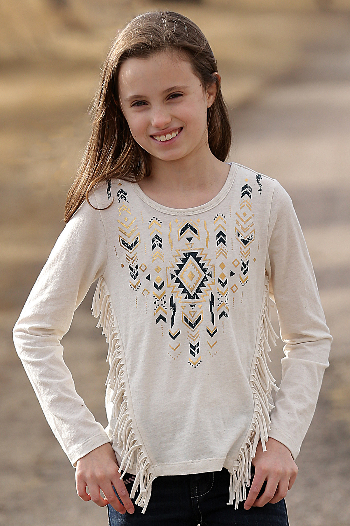 CRUEL GIRL WOMENS AZTEC CARDIGAN - FRINGE WESTERN WEAR