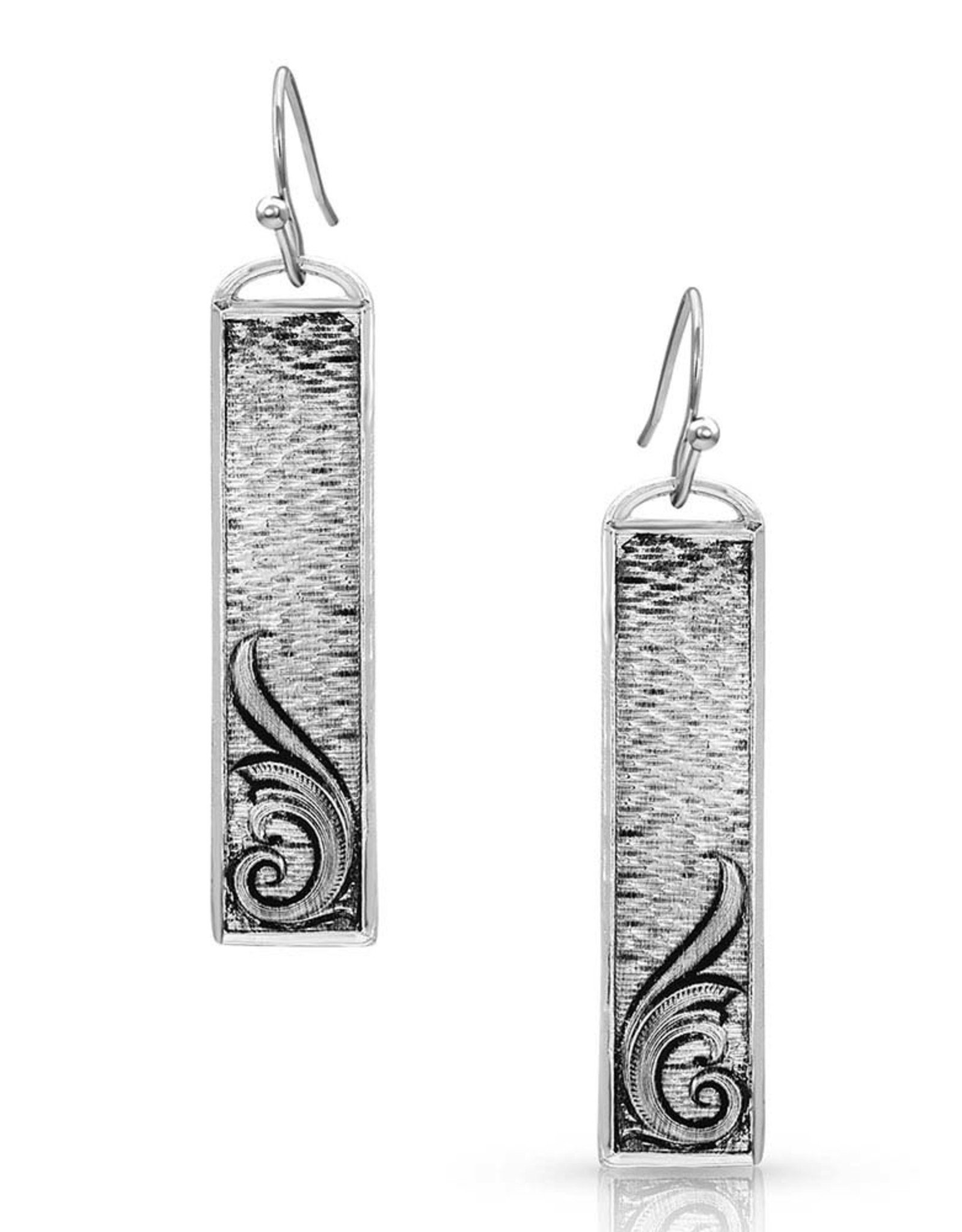 Montana Silversmiths Silver Dangle Misty Meadows Earrings