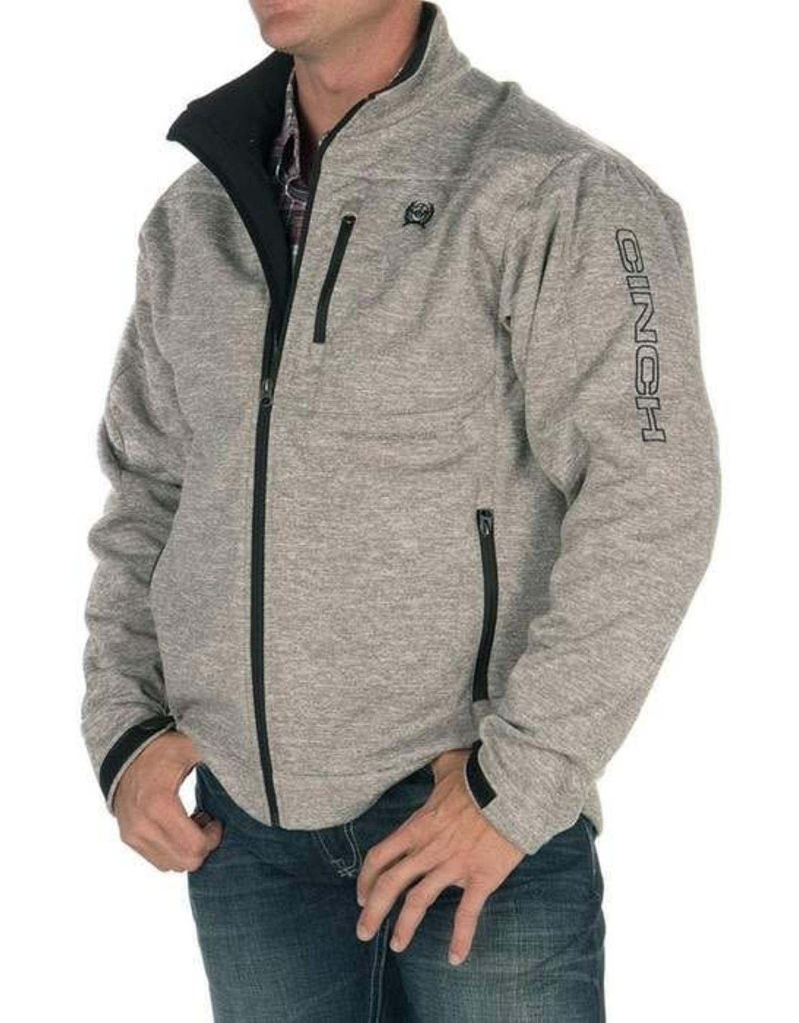 Mens Cinch Bonded Heather Grey Jacket - Cowpokes Western Shop