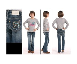 girls rock and roll jeans