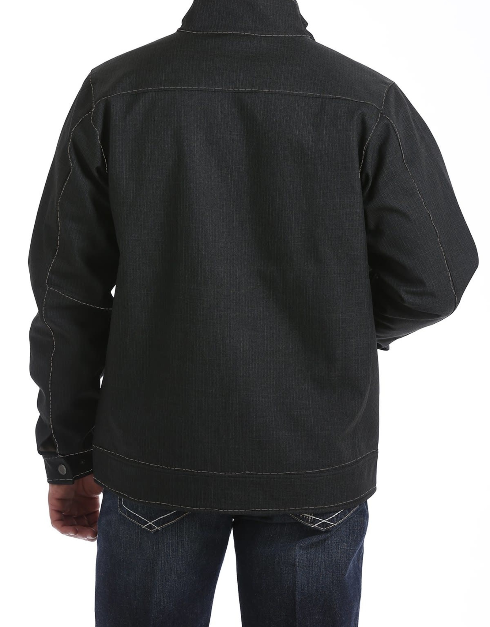 Cinch Mens Cinch Charcoal Bonded Texture Jacket