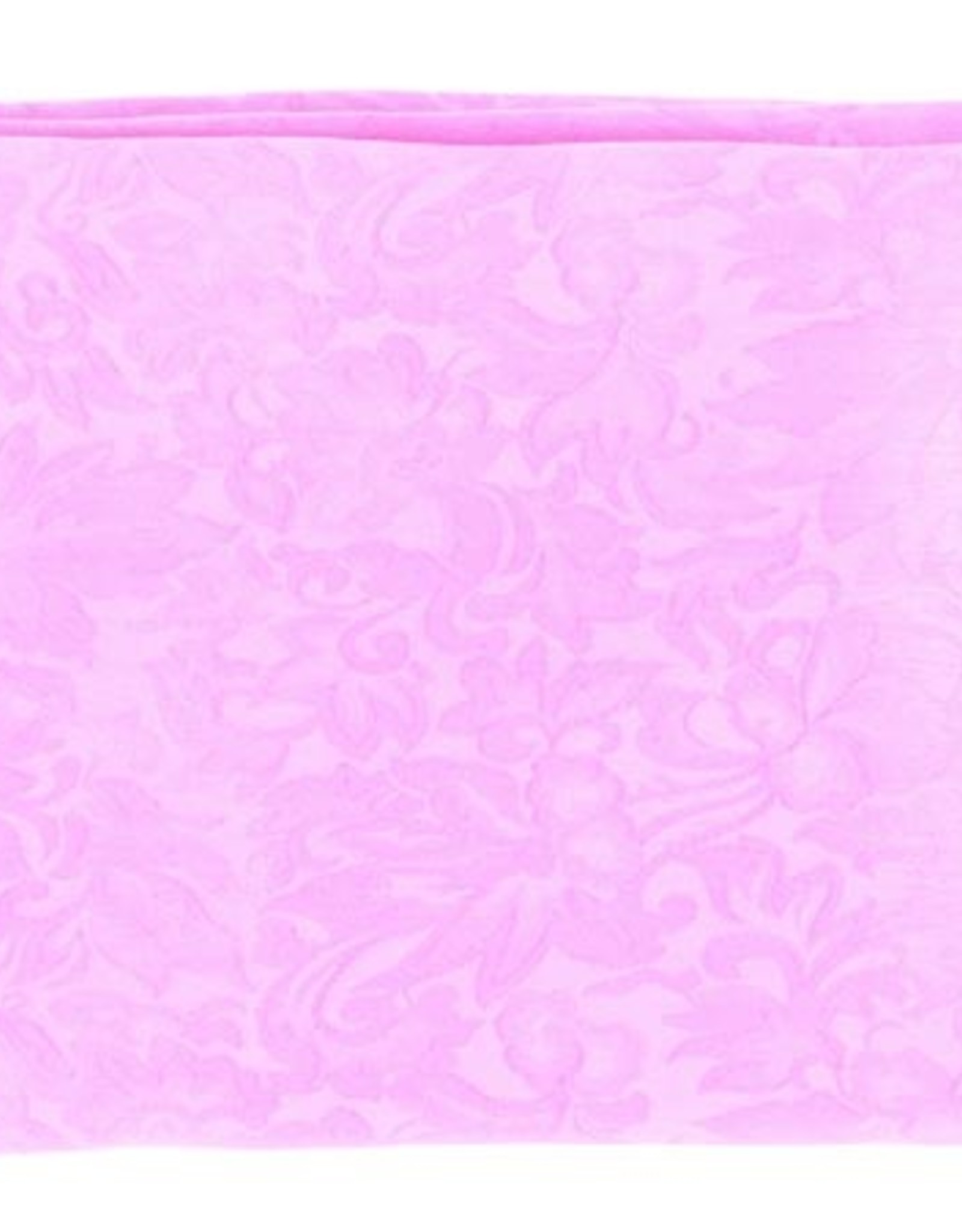 Wild Rag 100% Silk Hot Pink Jacquard 33x33