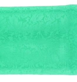 Wild Rag 100% Silk Kelly Green Jacquard 33x33