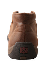 Mens Twisted X Chukka Driving Mocs Brown Tooled