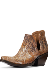 Ariat Womens Ariat Short Dixon Cowboy Boot Brushed Silver