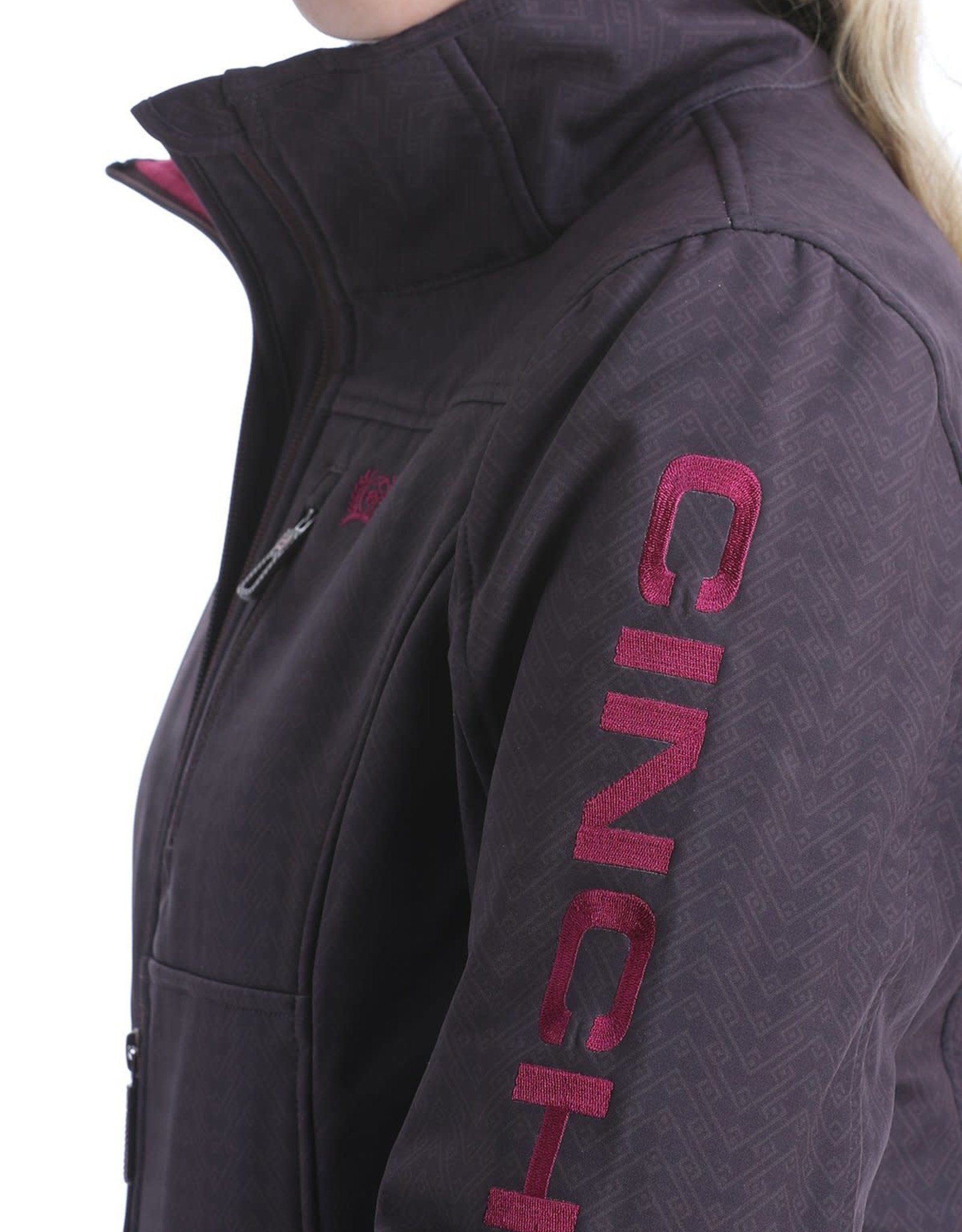 Cinch Womens Cinch Brown Concealed Carry Bonded Jacket