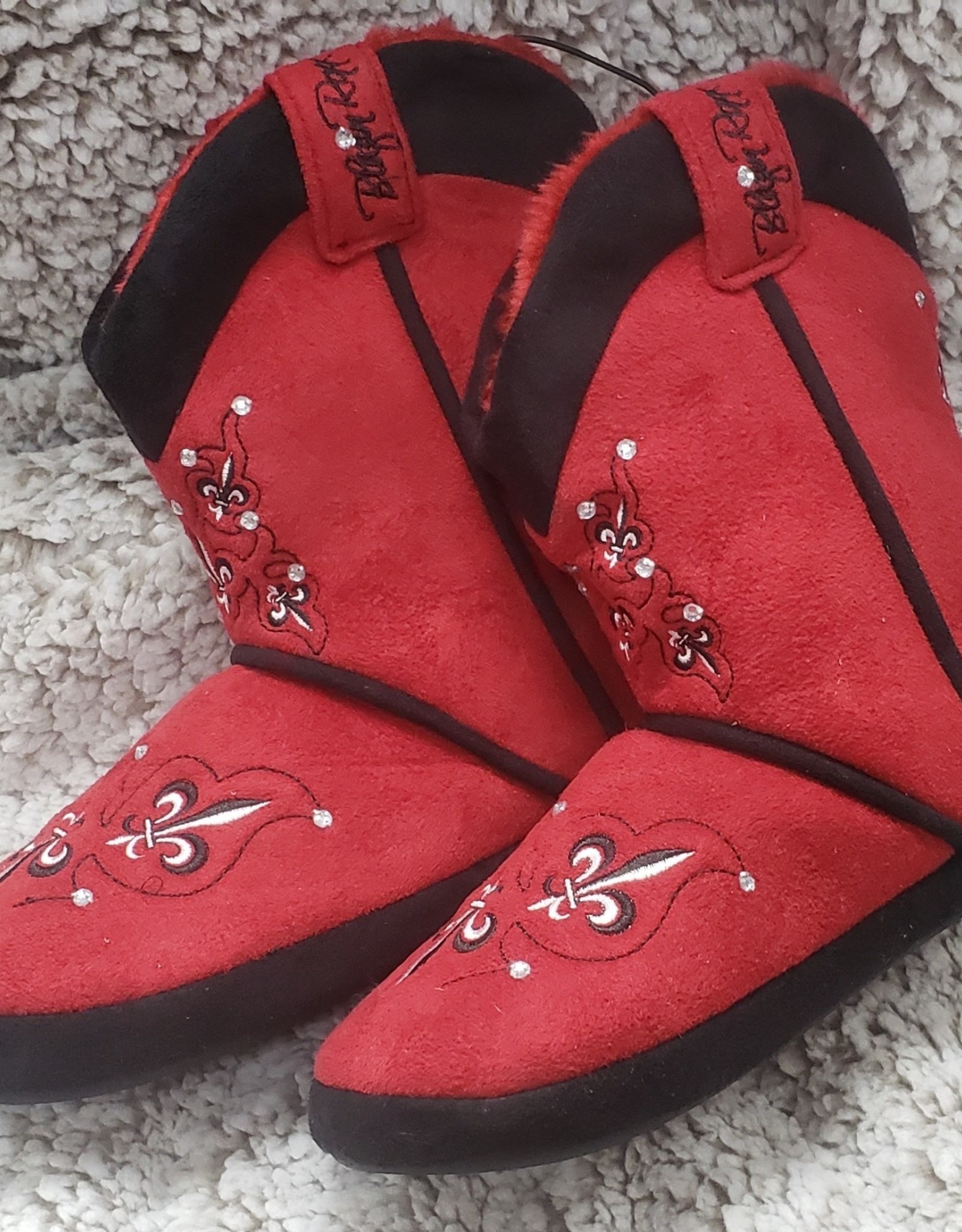 Cowpokes Western Slipper Special - Red