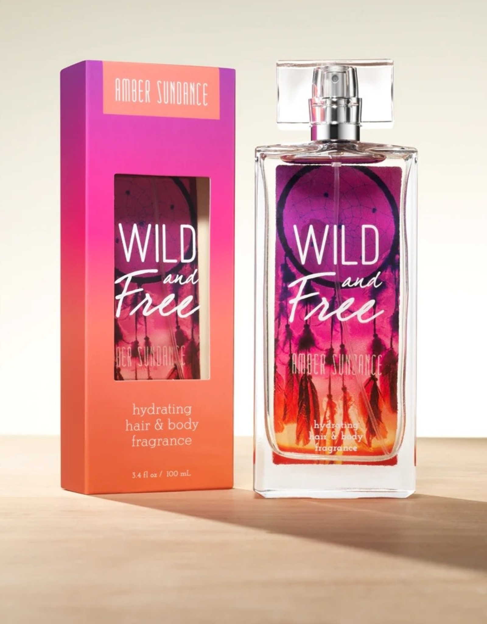 Wild And Free Amber Sundance Hair & Body Fragrance 3.4oz