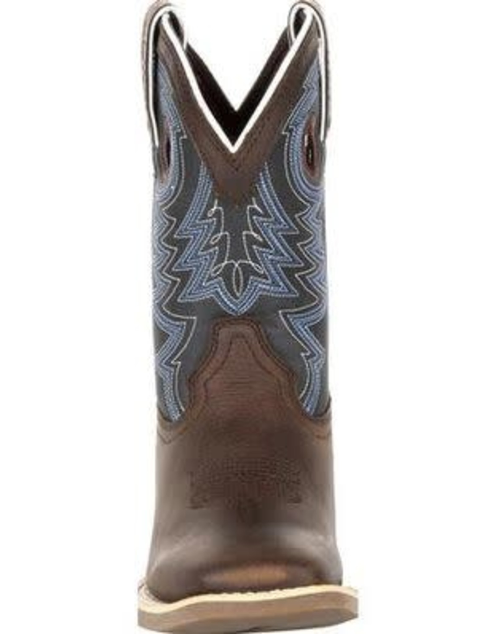 Durango Durango Youth Kids Rebel Pro Western Brown Denim Square Toe Cowboy Boots Sz 3.5 - 6