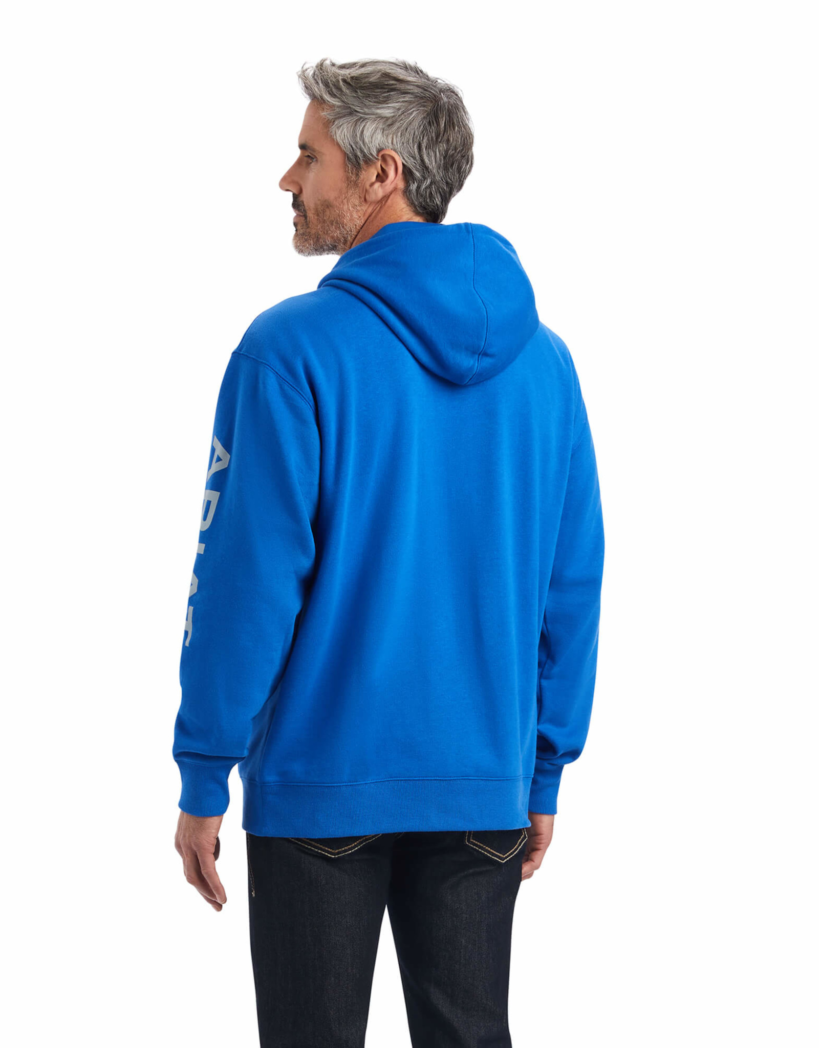 Ariat Ariat Mens Cobalt Logo Hooded Sweatshirt