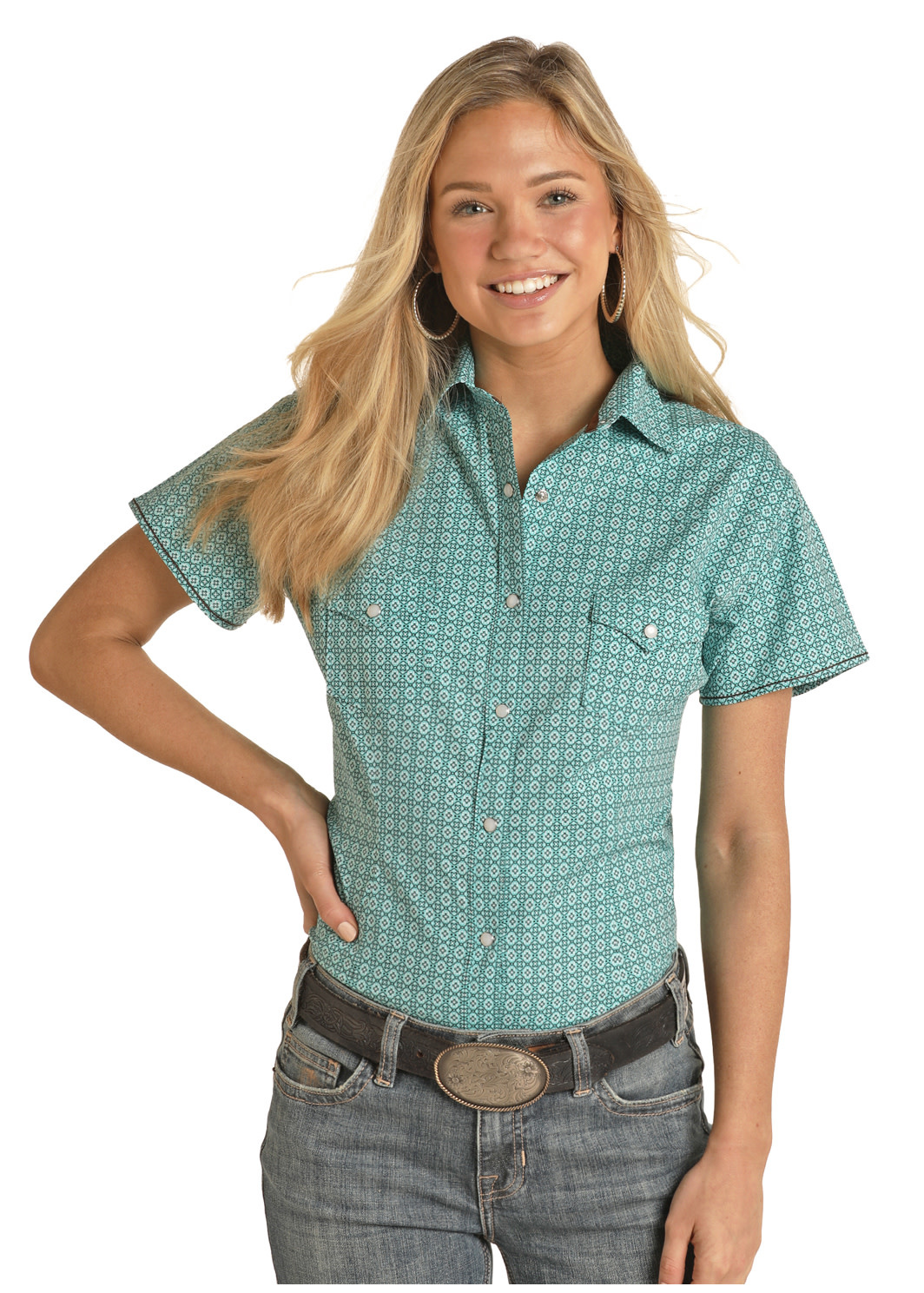 Panhandle Women's Plaid Western Shirt