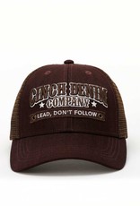 Cinch Cinch Brown Lead Don't Follow Trucker Ball Cap