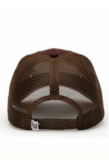 Cinch Cinch Brown Lead Don't Follow Trucker Ball Cap