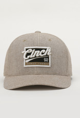 Cinch Mens Cinch Flex Fit Heather Tan Snapback Base Ball Cap