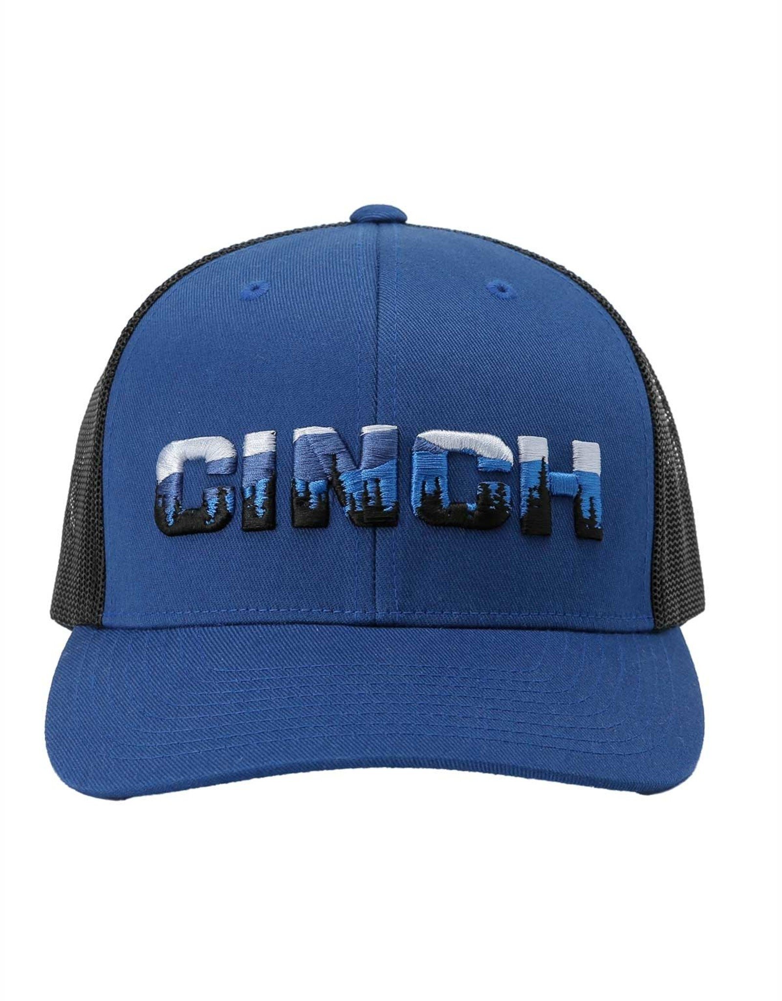 Cinch Cinch Royal Blue Black Logo Tucker Cap