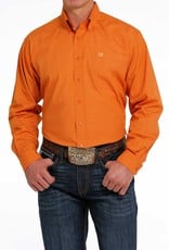 Cinch Mens Cinch Orange Chevron Long Sleeve Print Western Button Shirt