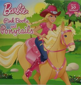 Barbie Pink Boots an Ponytails Sticker Book