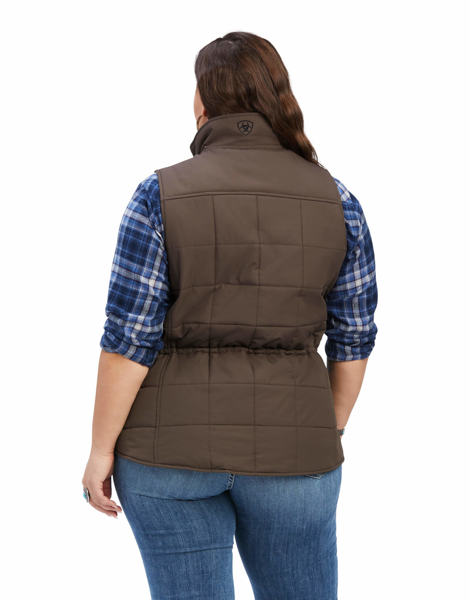 Ariat Ariat Womens REAL Banyon Bark Crius Concealed Carry Vest With Plus Sizes