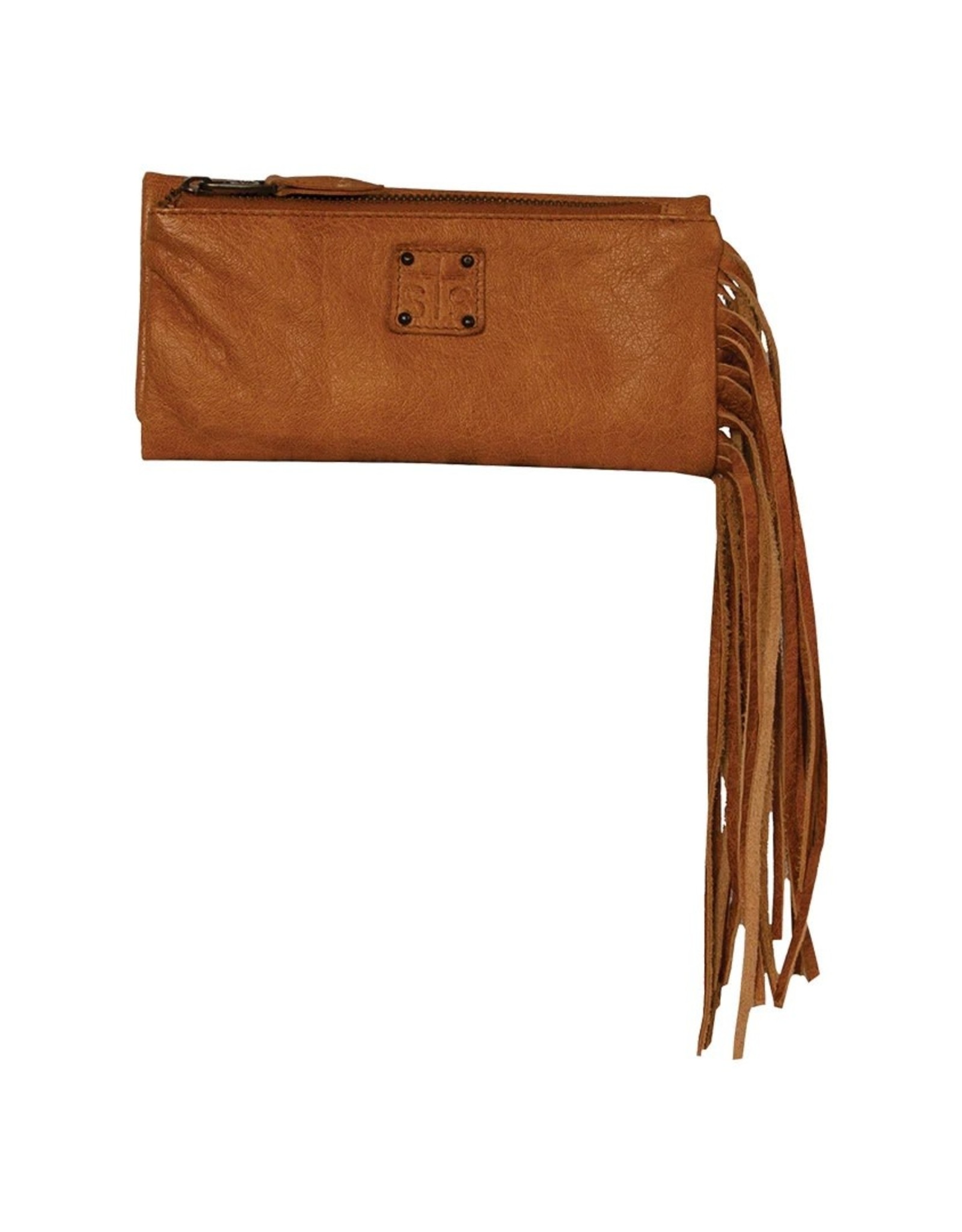 Womens STS Leather Rhapsody Tan Mesa Wallet