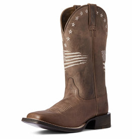 Ariat Ariat Womens Circuit Patriot Weathered Tan Western Cowboy Boot