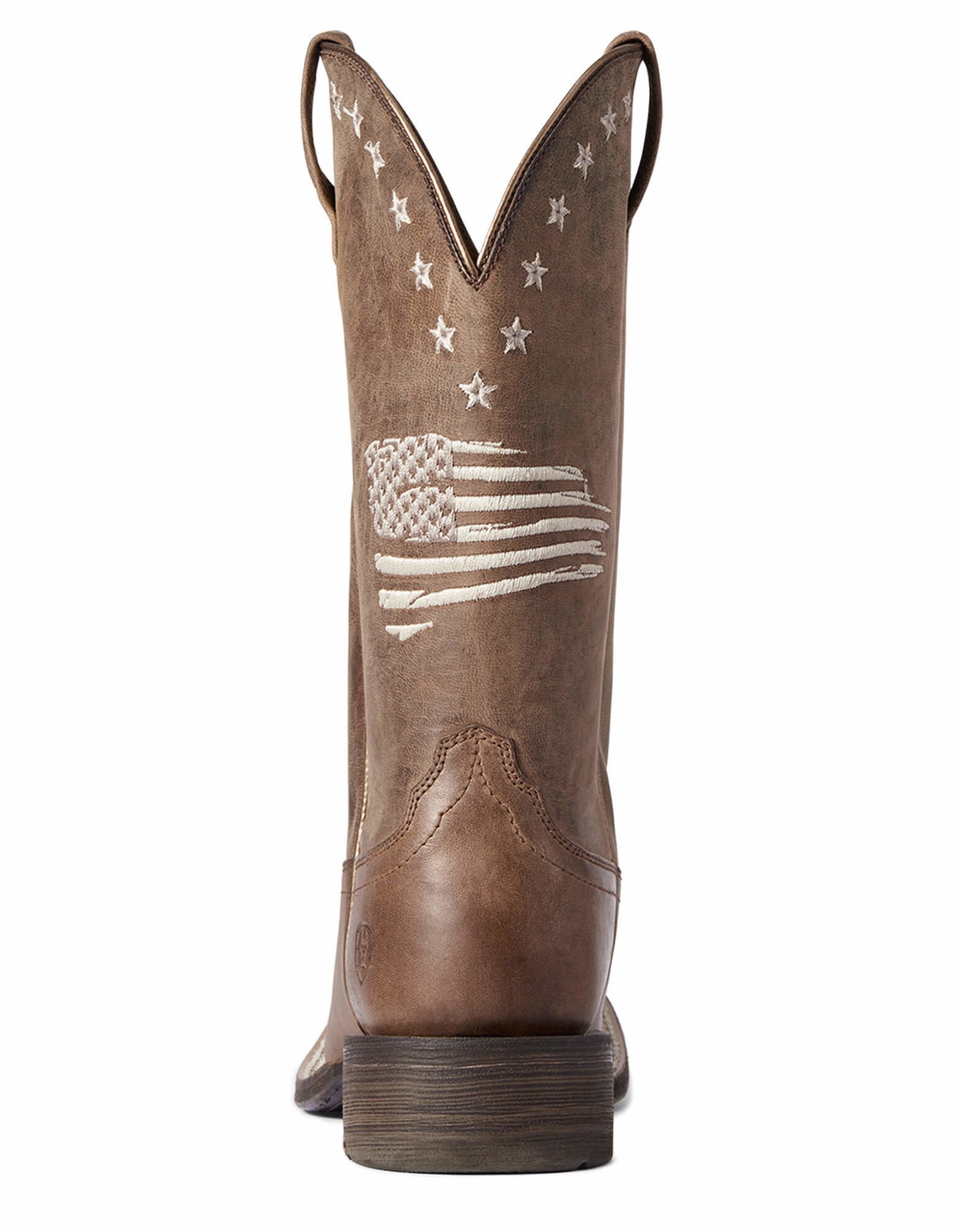 Ariat Ariat Womens Circuit Patriot Weathered Tan Western Cowboy Boot