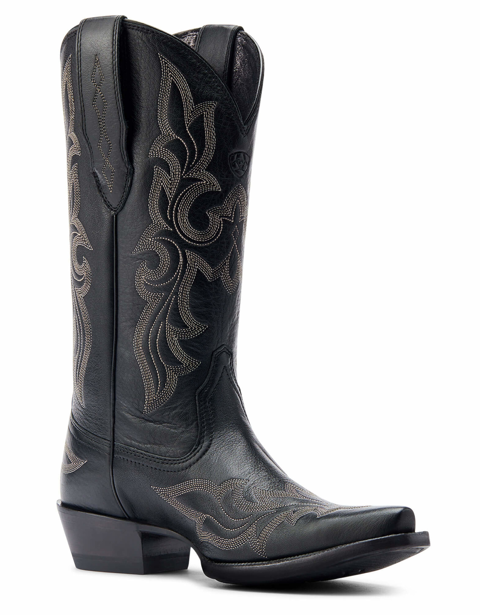 Ariat Womens Ariat Jennings Black Snip Toe Stretch Fit Western Cowboy Boot