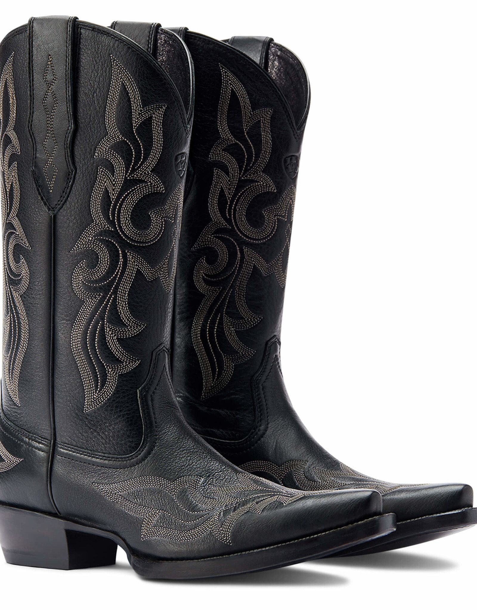 Ariat Womens Ariat Jennings Black Snip Toe Stretch Fit Western Cowboy Boot