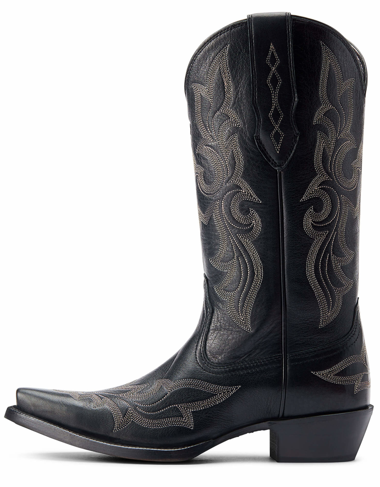 Ariat Womens Ariat Jennings Black Snip Toe Stretch Fit Western Cowboy Boot