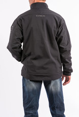 Cinch Mens Cinch Concealed Carry Bonded Jacket Black and Silver Logo