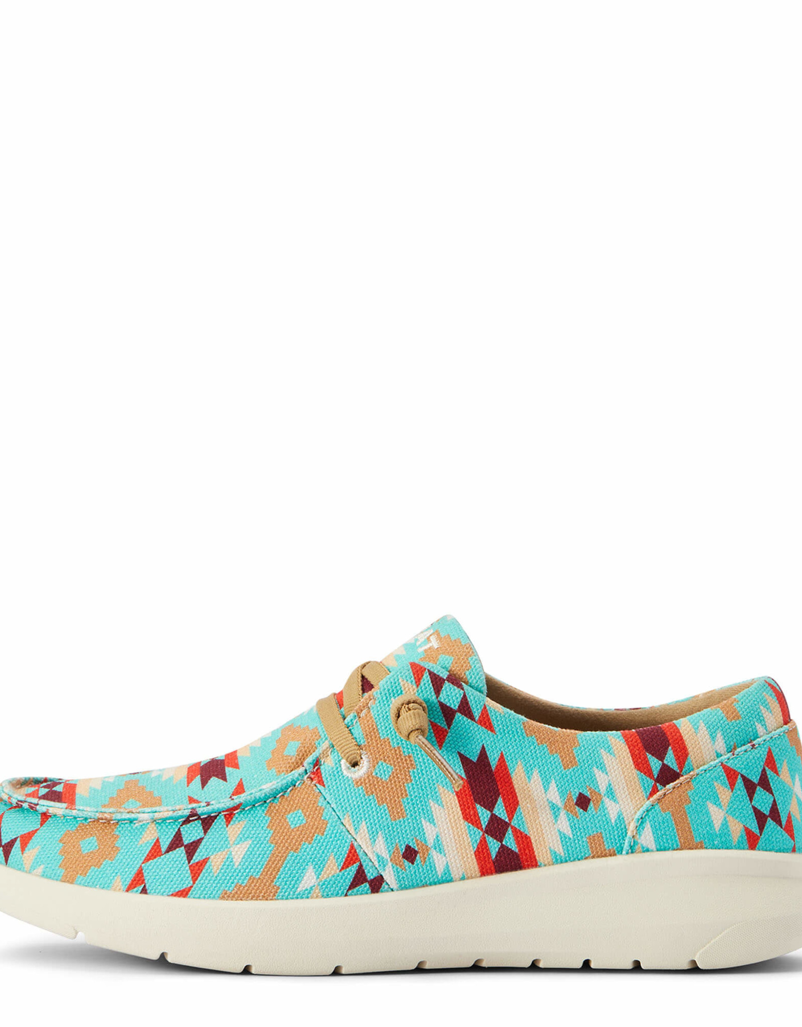 Ariat Womens Ariat Turquoise Saddle Blanket Print Hilo Shoe