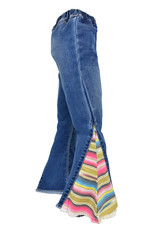 Cowgirl Hardware Serape Flare Toddler Jeans