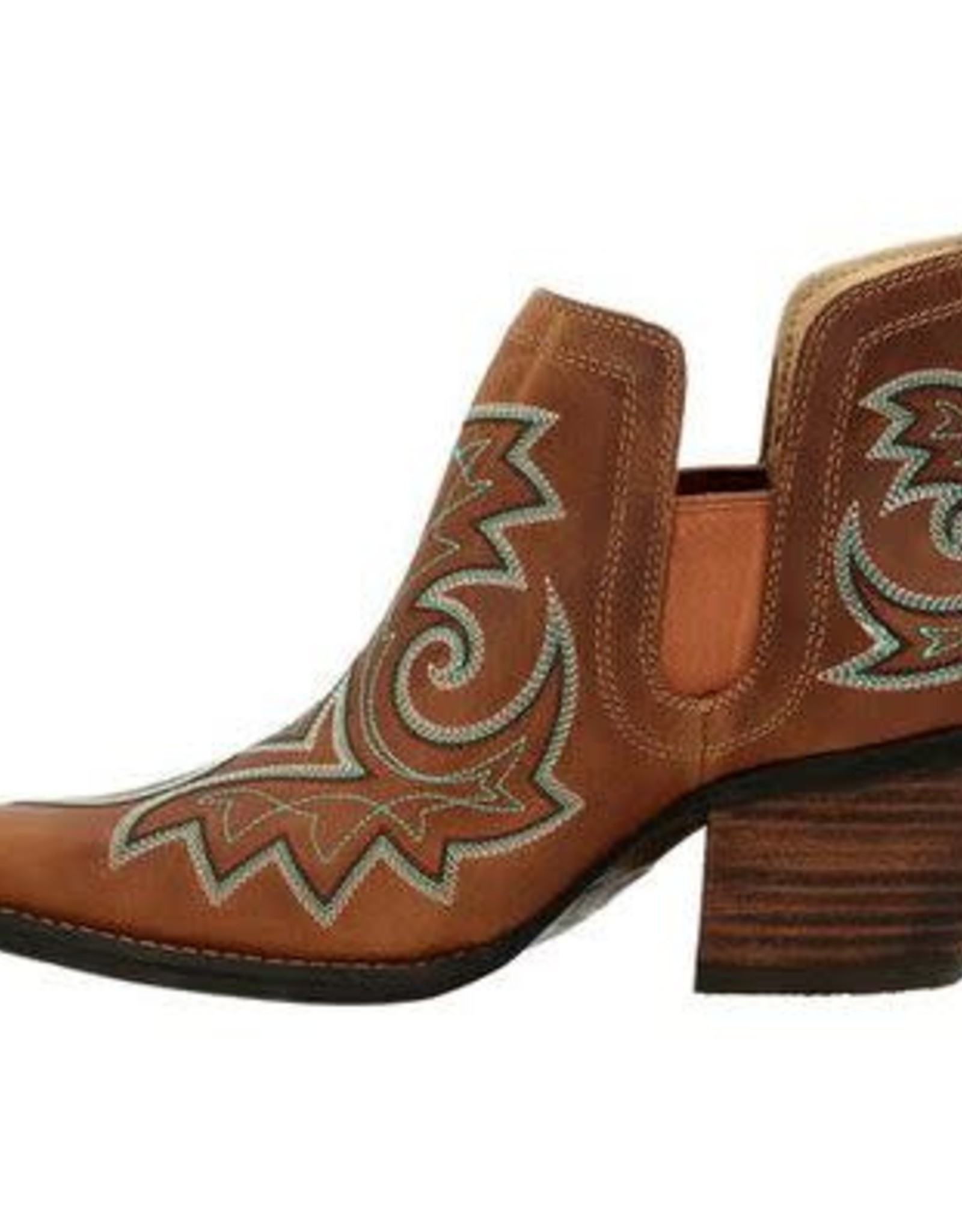 Durango Womens Crush by Durango Golden Brown Western Fashion Bootie