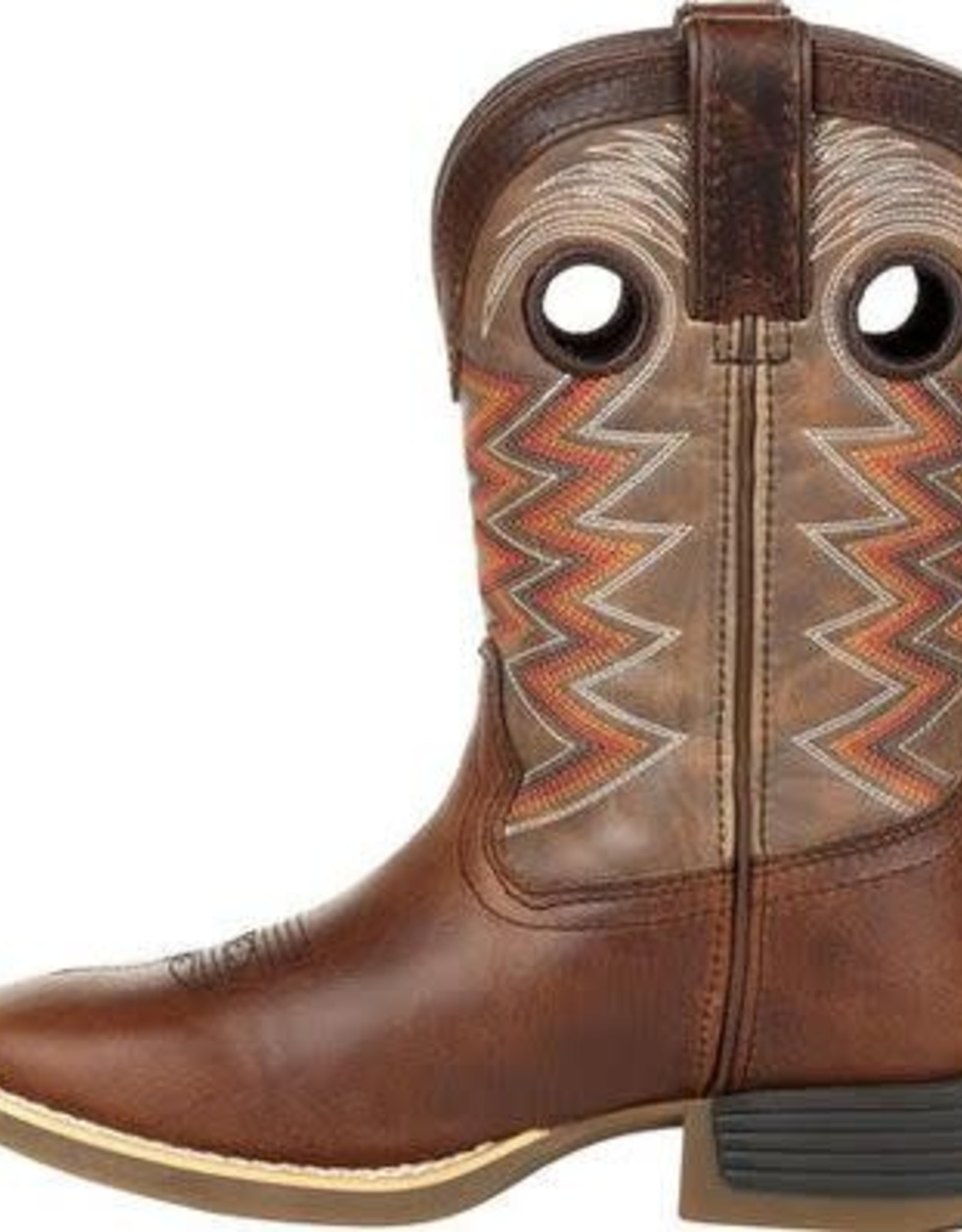 Durango Durango Youth Little Rebel Pro Tigers Eye Square Toe Western Cowboy Boots