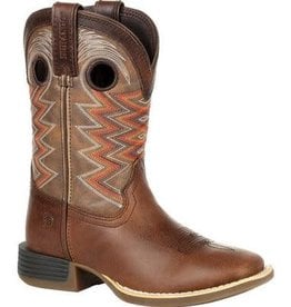 Durango Durango Youth Little Rebel Pro Tigers Eye Square Toe Western Cowboy Boots