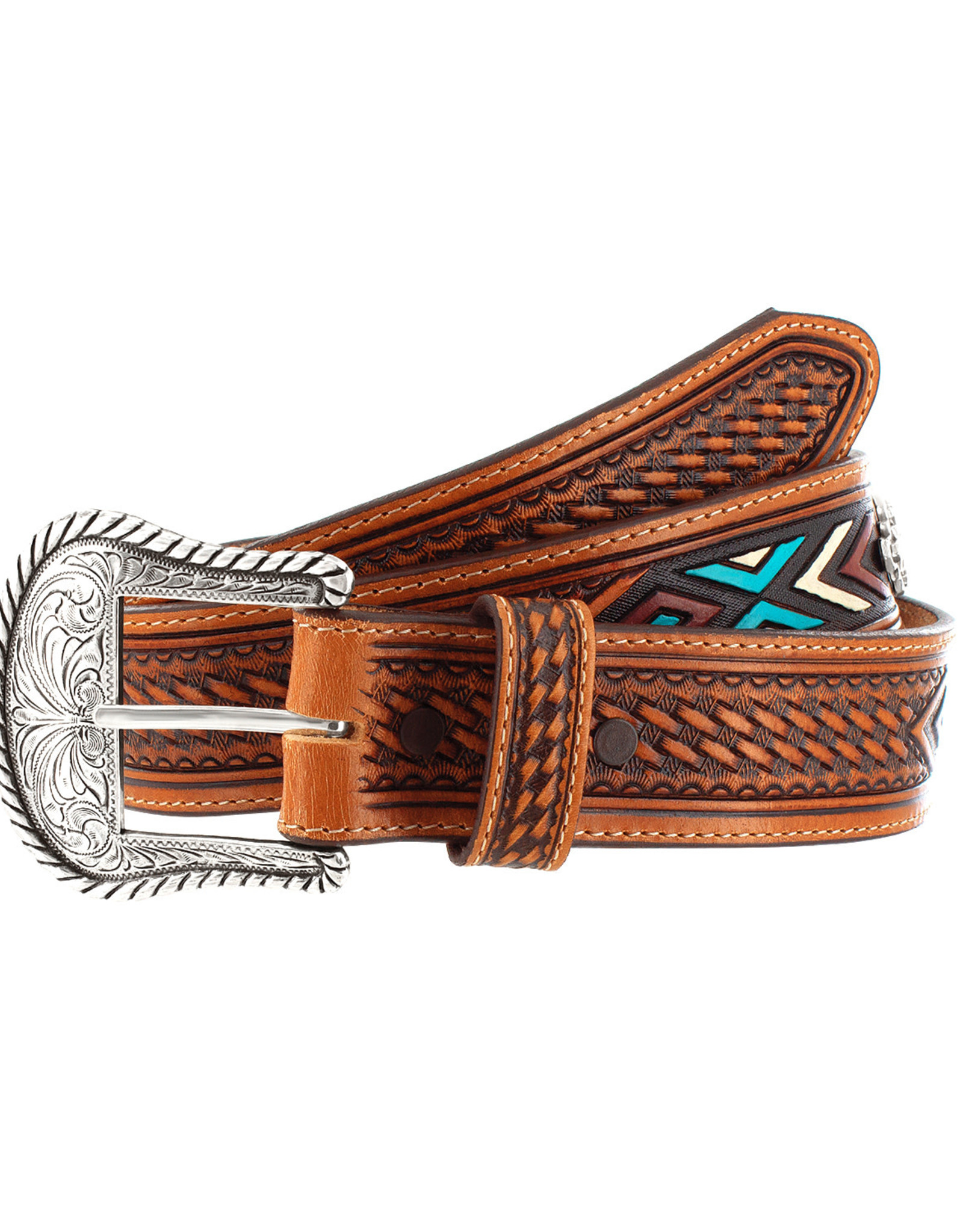 Justin Belt Justin Tan Sierra Leather Western Belt