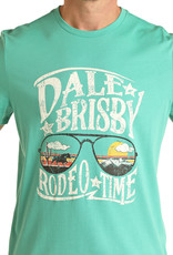 Rock & Roll Denim Turquoise Dale Brisby Rodeo Time Short Sleeve T Shirt