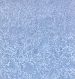 Wild Rag 100% Silk 34.5" x 34.5" Slate Blue Jacquard 12wt