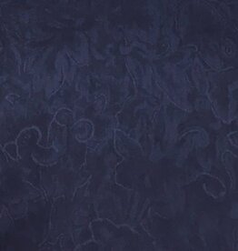 Wild Rag 100% Silk 34.5" x 34.5" Navy Blue Jacquard 12wt