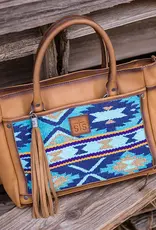 Womens STS Saddle Blanket Mojave Sky Satchel