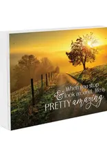 Life Is Pretty Amazing Tabletop Pallet Western Decor