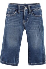 Wrangler Infant Toddler Girls Blue Denim Bootcut Cowgirl Jeans