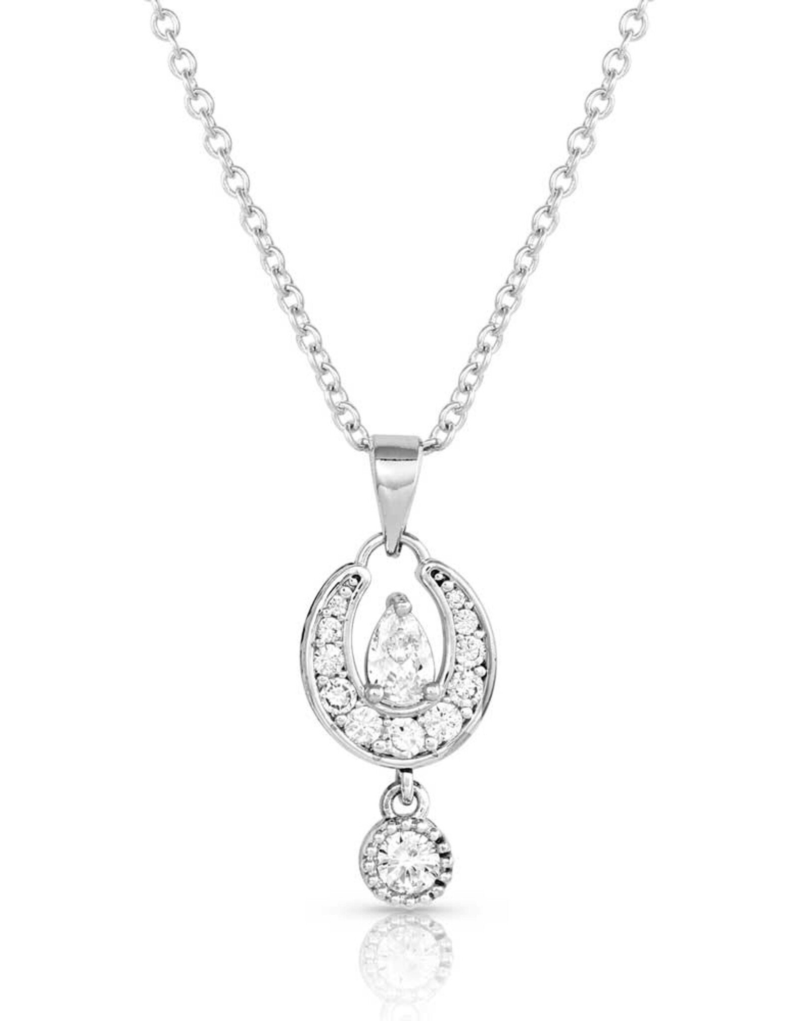 Montana Silversmiths Frozen Dew Drop Cubic Zirconia Necklace